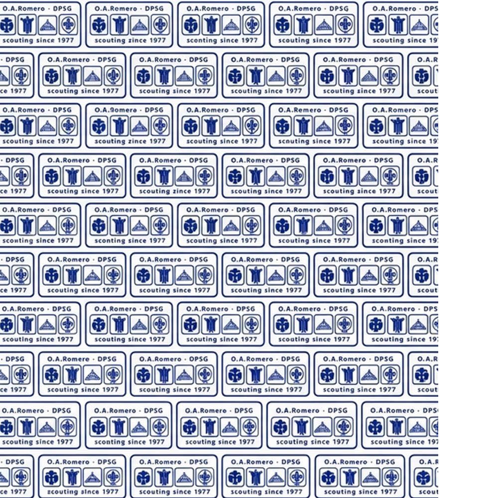 Alloverprint O. A. romero Hawaiihemd